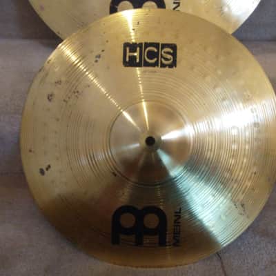 Meinl HCS cymbal set: 20 Ride, 16 crash, 14 hi hats matched set clean condition image 4