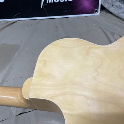 Glen Burton GE775-NT Chicago Hollowbody Archtop Jazz Box Guitar Natural image 15