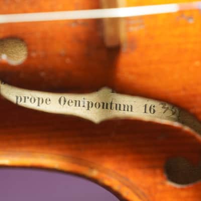 1900s Stainer-Labeled Nice Quality 4/4 German Violin (VIDEO! Fresh Work, Ready) image 25