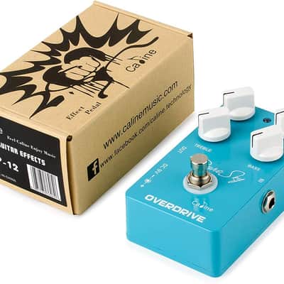 Caline CP-12 Pure Sky OD Overdrive Guitar Pedal, Highly Pure & Clean Tone, True Bypass (Price includes the import duty for US buyer) image 6