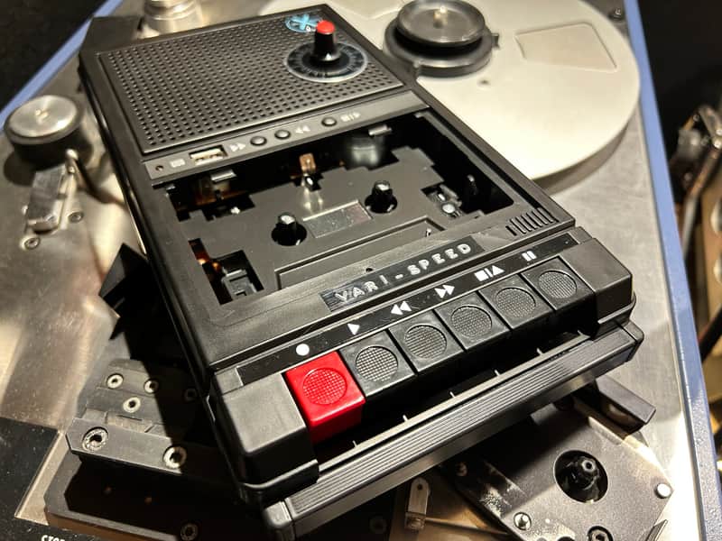 RoXdon VARI-SPEED Cassette Loop Tape Machine + USB & Bluetooth image 1