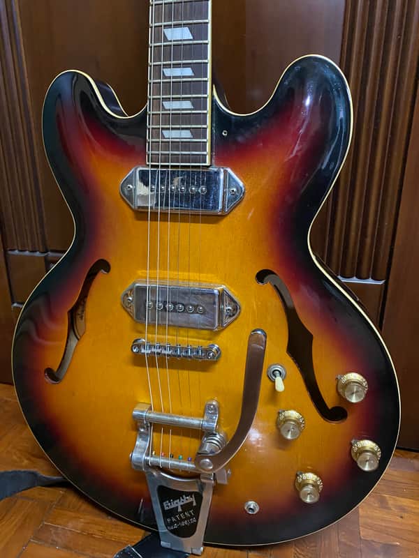 Epiphone Casino Bigsby USA B7 rare model image 1
