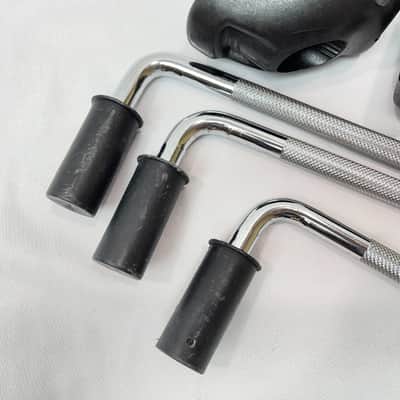 THREE Roland MDH-10U V-Drum Cymbal Rack Clamp MDH10U Mount L-Rod for MDC10U image 4