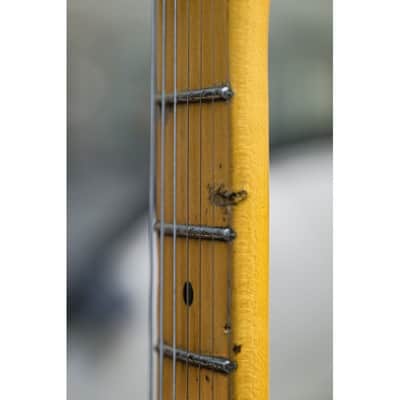 1983 Fender Standard Stratocaster (USA) with Maple Fretboard ivory white image 12