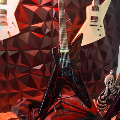 FireFly Dimebag Darrell Blood Bolt Tribute 6 String Electric Guitar image 2