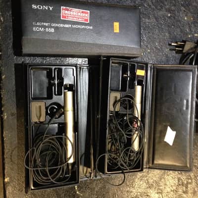 Sony ECM-55B Omnidirectional Lavalier Microphone