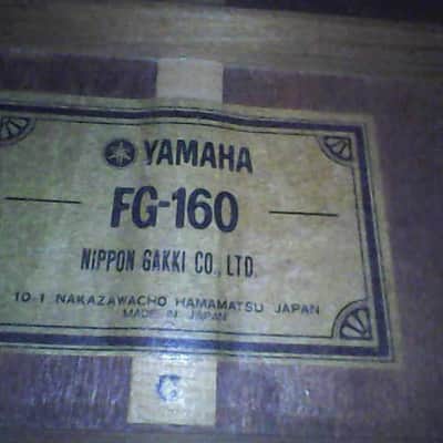1973 Yamaha  FG-160 Nippon Gakki Acoustic Guitar image 18