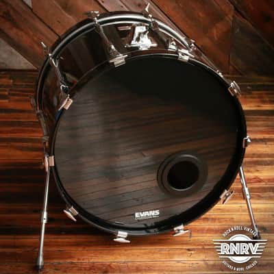 Yamaha BD-922RF Recording Custom 22x16" Bass Drum 1982 - 1991 (9000 Series) Black image 1