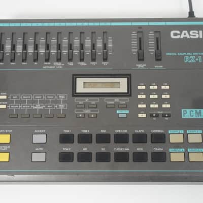 CASIO RZ-1 Drum Machine Vintage 8Bit Lo-Fi Sampler Parallel 10-Out image 2