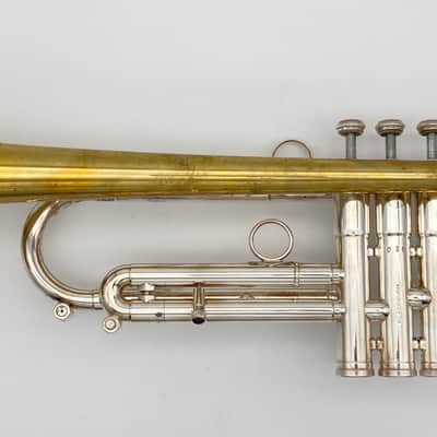 Blackburn 1B-348 Yamaha Miyashiro Bell Custom Bb Trumpet Silver image 2