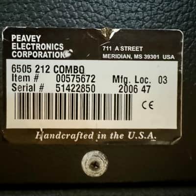 Oasis's Peavey 6505 image 7