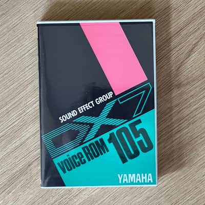 Yamaha DX7 Voice ROM Data Cartridge // VRC-105 Sound Effect Group // Boxed + Booklet image 2