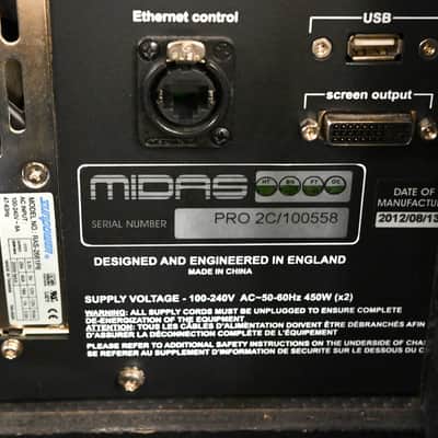 Midas PRO2C Live Digital Audio Mixing Console with Road Case CG01JQK *ASK FOR SHIPPING* image 14