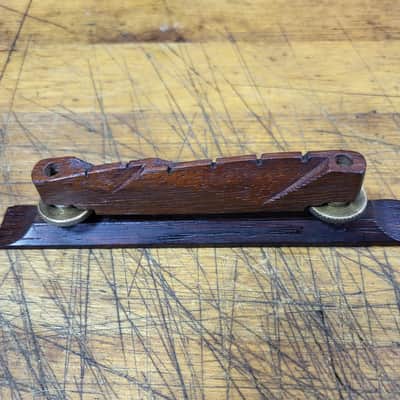 Vintage RARE 1965 Supro National Sahara Belmont Adjustable Bridge Luthier Guitar Parts image 3