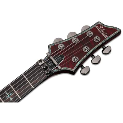 Schecter Hellraiser C-1 FR-S - Rosewood Fingerboard, Black Cherry image 2