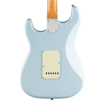Fender Vintera II Road Worn '60s Stratocaster - Sonic Blue w/Slab Rosewood FB image 7