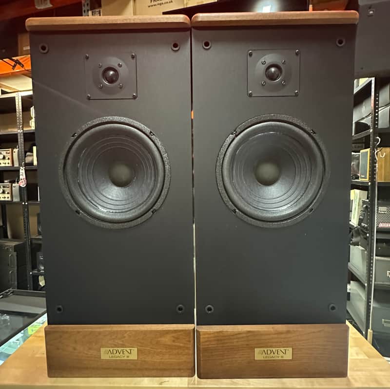 Advent Legacy III Vintage 2-way Bass Reflex Floor Speakers 200 Watts image 1