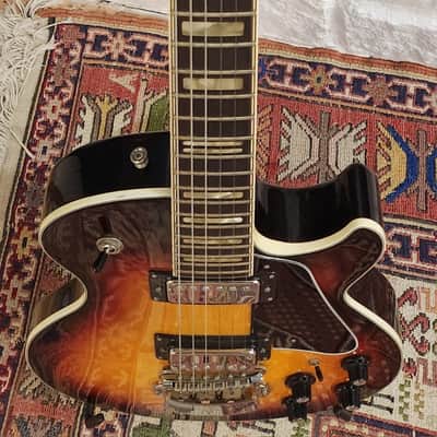 COLLECTORS! 1983 Custom Hagstrom Super Swede Tobacco/Cherry Burst 1983 Sweden image 25