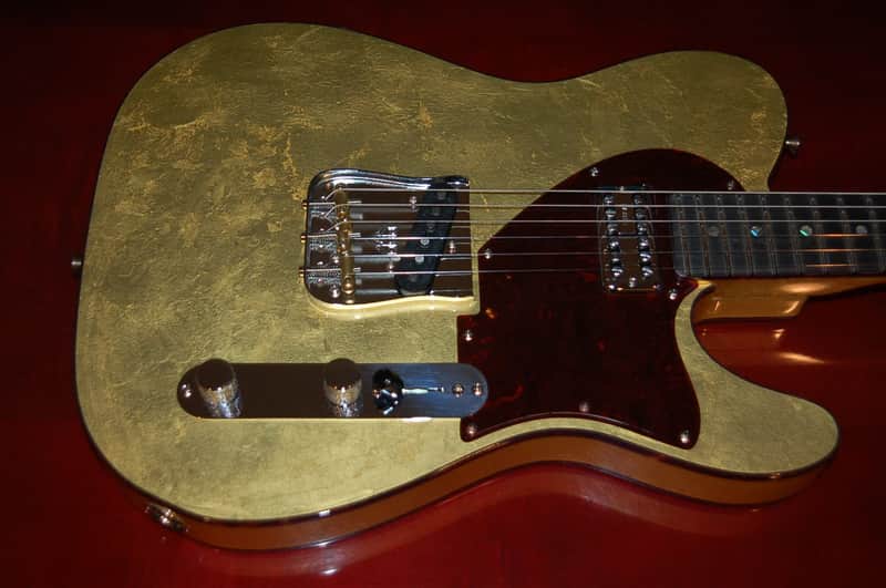 2017 NAMM Fender Prestige Masterbuilt 24 Karat Gold XXX NOS Custom ShopTelecaster -Yuriy Shishkov image 1