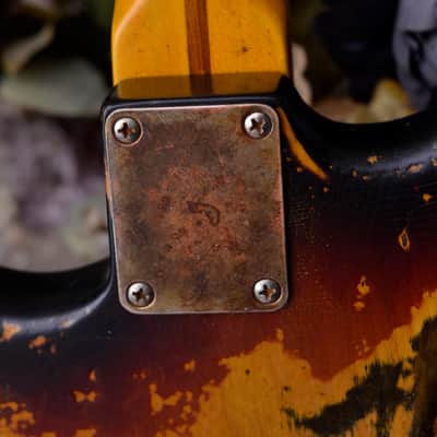 American Fender Stratocaster Heavy Relic Nitro Sunburst HSS CS Texas Specials image 25