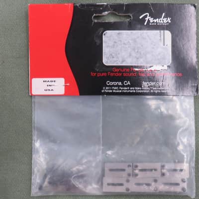 Fender Stratocaster Bridge Saddle 6 pieces image 4
