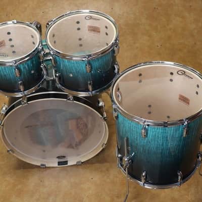 Pearl 4pc Vision Birch Artisan II Shell Pack Emerald Fade Eucalyptus image 9