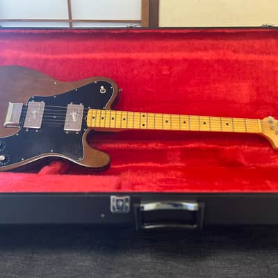 1974 Greco TD500 Telecaster Deluxe Mocha Made in Japan Vintage w/ Fernandes Hard Case image 4