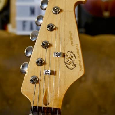 SX Guitars SST62 3/4/3TS ( Child Guitar/ Traveler) 3 Tone Sunburst image 7