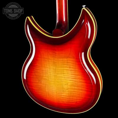 Used 2009 Rickenbacker 381 V69 Fireglo w/case TSU25246 image 12