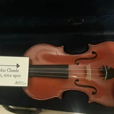 Old French Violin, MIRECOURT  Lutherie Artistique 1900 image 12