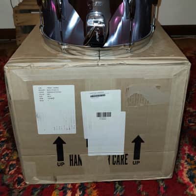 Gretsch 9"x13" Tom Drum w/Mount USA Custom Heritage Lugs - Black Satin Flame Nitron Wrap *EXCELLENT* 2024 image 13