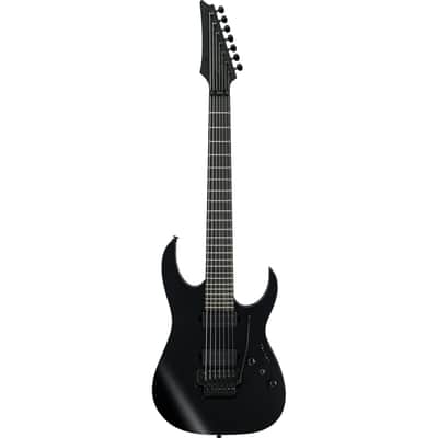 Ibanez RGRB720 RG Iron Label 7-String Guitar w/ Dimarzio Pickups - Black image 2