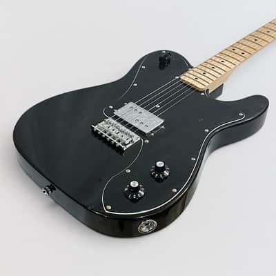 Fender Squier Paranormal Esquire Deluxe Electric Guitar - Black image 10