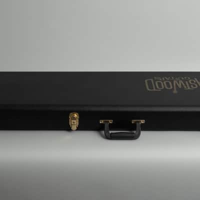 Harmony  H-44 Stratotone Solid Body Electric Guitar (1954), black tolex hard shell case. image 11
