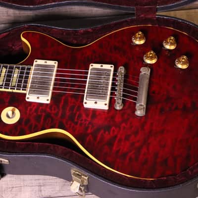 Gibson Custom shop Classic Premium plus in Cranberry Quilt 1998 image 4