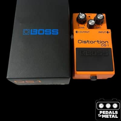 Boss DS-1 Distortion (Silver Label) 1994 - Present - Orange - X18558 image 1