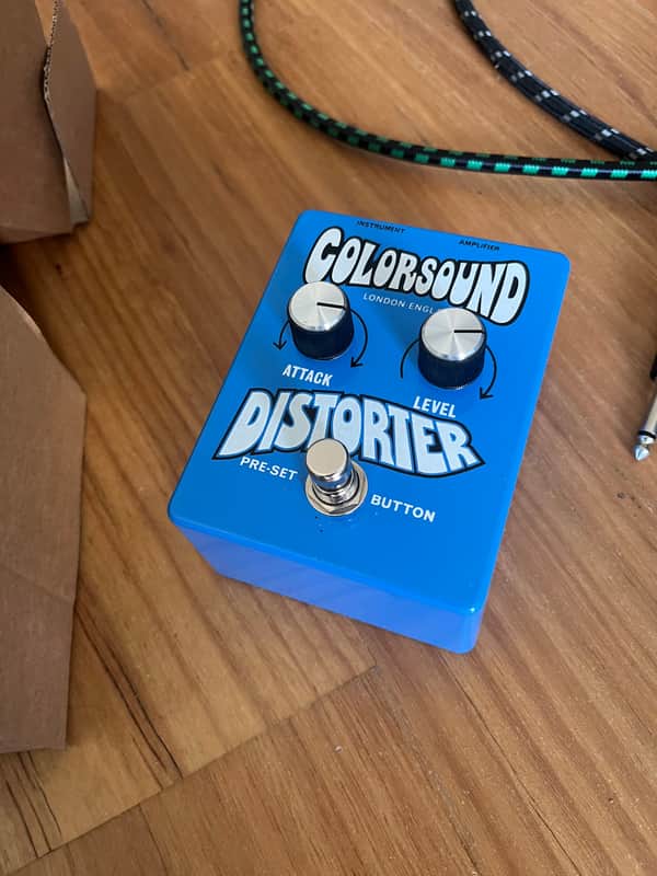 Colorsound Distorter 2023 - Blue image 1
