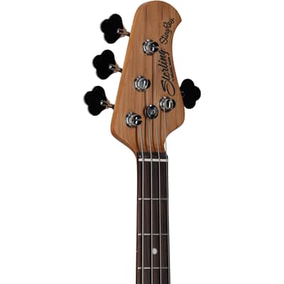 Sterling by Music Man StingRay RAY34 Electric Bass, Black image 4