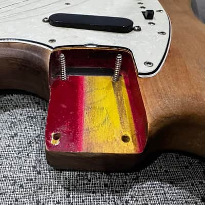 Fender 1965 Mustang (All original) with Rosewood Fretboard  1965 - Natural Refinish image 20