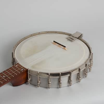 Goose Acres Aluminum Rim 5 String Banjo (1991), ser. #732, black gig bag case. image 7