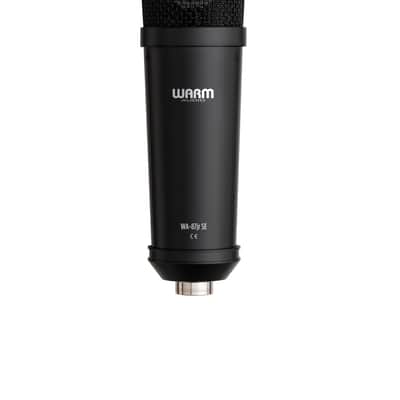 Warm Audio WA-87 “jr” Large Diaphragm Condenser Microphone Studio Essentials- Black image 4