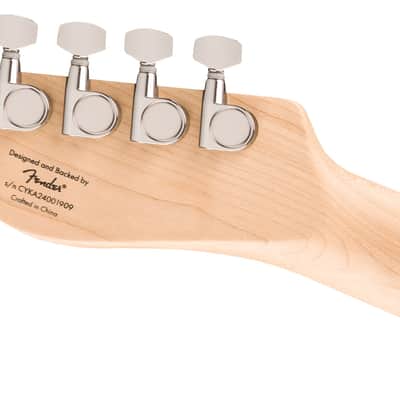 SQUIER - Affinity Series Telecaster FMT SH  Laurel Fingerboard  White Pickguard  Crimson Red Transparent - 0378280538 image 6