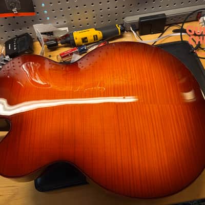 2020 Sadowsky Jim Hall Signature Model Sienna Burst w/ Original Case image 17