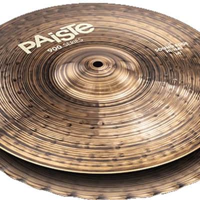 Paiste 900 Series 14 Inch Sound Edge Hi Hats Pair image 1