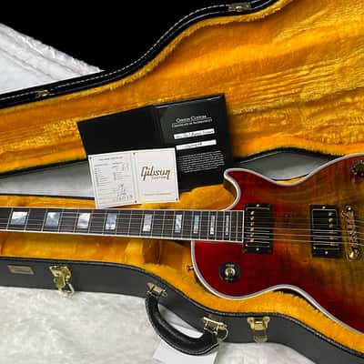 NEW! Gibson Les Paul Custom Axcess - Bengal Burst - ABSOLUTELY KILLER Flame! Only 8 lbs - Authorized Dealer - G07283 image 14