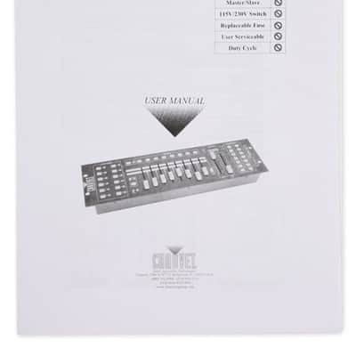 Chauvet DJ OBEY40 Universal DMX-512 Light Controller With 192 Channels and Midi image 12
