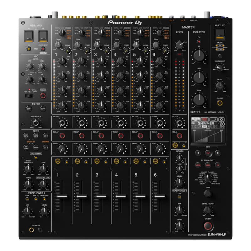 Pioneer DJ DJM-V10 Long Fader 6-channel DJ Mixer image 1