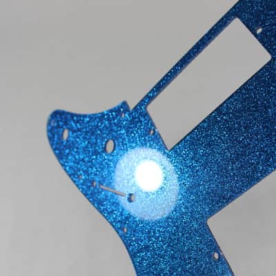 Blue Glitter Sparkle HXH HH Pickguard fits Ibanez(TM) RG550 Jem  RG image 5