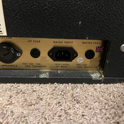 Immagine Marshall 2061X Handwired JMP Reissue 2-Channel 20-Watt Guitar Amp Head 2004 - 2017 - Black - 7