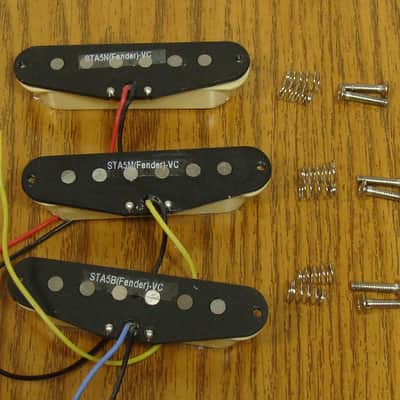 Fender Squier Classic Vibe 50s Strat Alnico PICKUP SET Stratocaster Alnico image 2